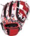 Rawlings Heart of the Hide 11.5" Infield Glove Black/Red/White Casino RHT