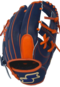 SSK Pro Custom 11.5" Infield Glove Navy/Orange RHT