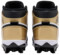 Nike Air Jordan 1 Metallic Gold/White/Black High Rubber Cleats