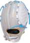 Easton Professional Collection 12.0" All Round Glove White/Grey/Columbia Blue RHT