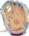 Rawlings Heart of the Hide Fun Burst 2.0 11.5" Infield Glove Camel/Columbia Blue/Pink RHT
