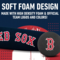 Franklin Foam Bat & Ball Set Boston Red Sox
