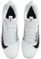 Nike Menace 4 White/Black Rubber Cleats 