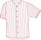 JE PIN - Baseball/softball jersey pinstripe