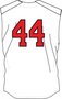 Red Caps Sleeveless Softball Jersey