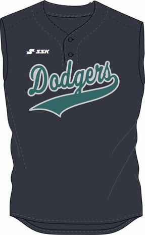 Domstad Dodgers Sleeveless Jersey