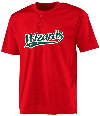 Wizards of Boz BP Jersey rood