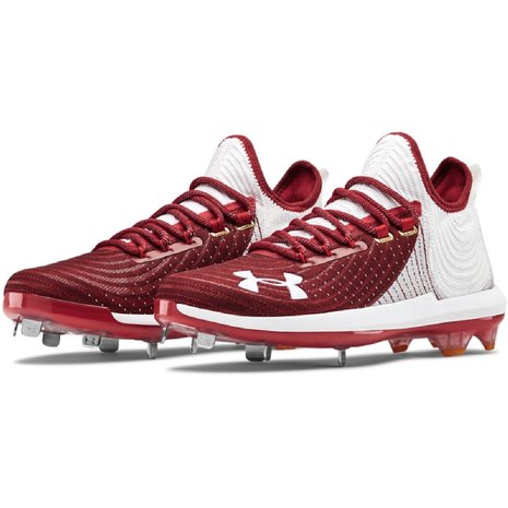 Under Armour Harper 4 Scarlet Metal Cleats