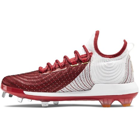 Under Armour Harper 4 Scarlet Metal Cleats