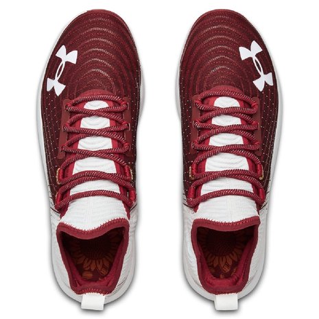 Under Armour Harper 4 Scarlet Metal Cleats