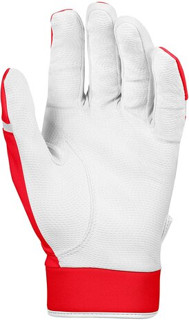 LS GENUINE SC - Louisville Slugger Genuine Batting Gloves Scarlet YS T/M XXL