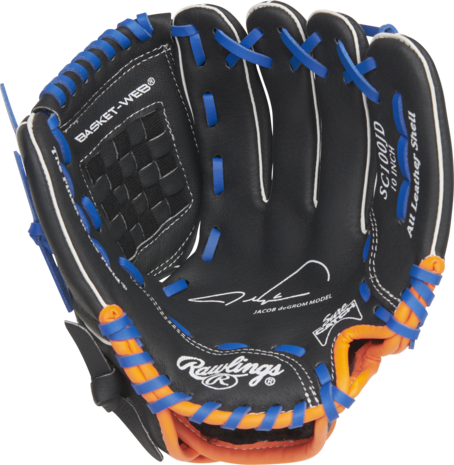 SC100JD - Rawlings Sure Catch 10 inch Jacob deGrom Youth Infield Glove