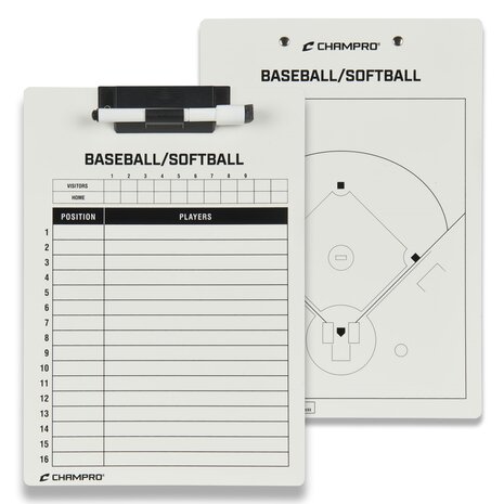 A099BS - Champro Baseball / Softball Coach's Board 9" X 12"