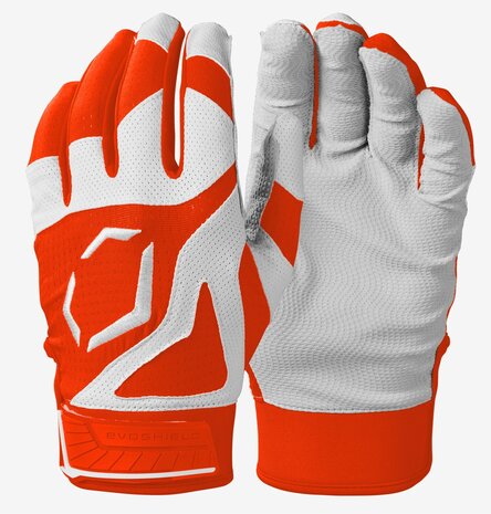 Evoshield SRZ-1 Youth & Adult Batting Gloves Orange