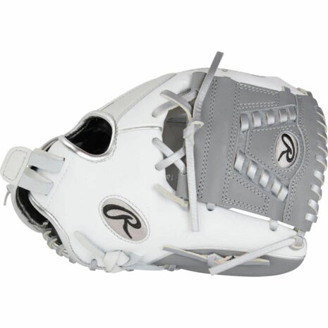 Rawlings Liberty Advanced Softball 12" Infield Glove White/Silver RHT