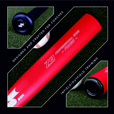 SSK MF150  Professional Edge Aluminum Fungo Bat  35” 