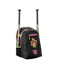 Louisville Slugger - Party Animals Powerized Stick Backpack Black