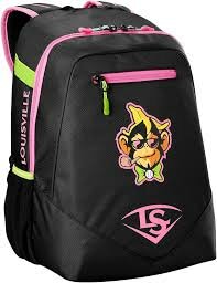 Louisville Slugger - Party Animals Powerized Stick Backpack Black