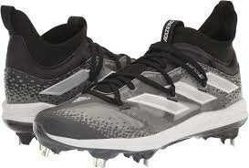 Adidas Afterburner 9 Lightlock Black Metal Cleats