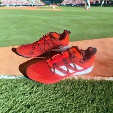 Adidas Adizero Grail ASG Scarlet Metal Cleats