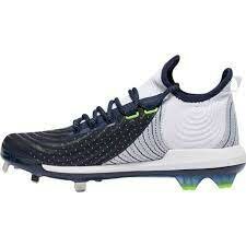 Under Armour Harper 4 Navy Metal Cleats