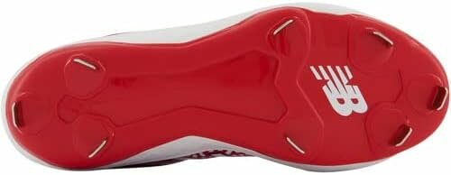 New Balance SMVELOR2 Scarlet Metal Cleats