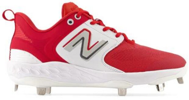 New Balance L3000TR6 Scarlet Metal Cleats