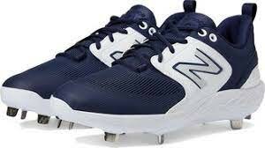 New Balance L3000TN6 Navy Metal Cleats