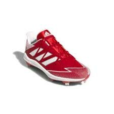 Adidas Afterburner 7 Scarlet Metal Cleats