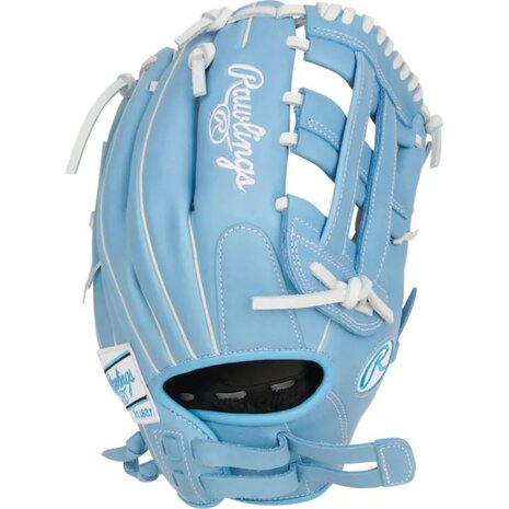 Rawlings R9 Softball 12" Infield Glove Colombia Blue RHT