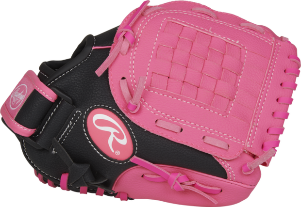 Rawlings Youth Fastpitch 10" All-Round Glove Pink/Black RHT