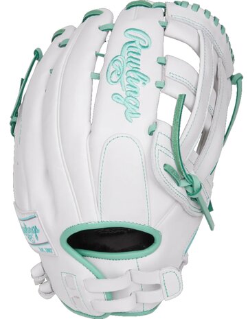 Rawlings Liberty Advanced Softball 13" Outfield Glove White/Mint RHT