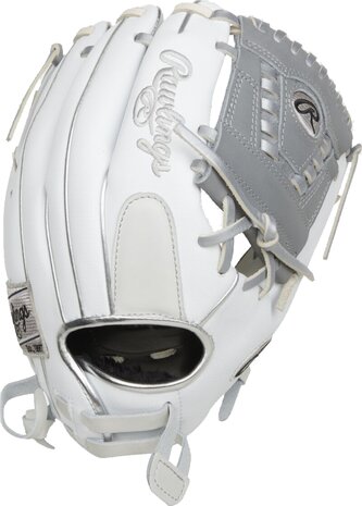 Rawlings Liberty Advanced Softball 12" Infield Glove White/Silver RHT