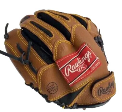 Rawlings 10" Youth Glove Brown/Black LHT