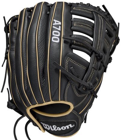 Wilson A700 12,5" Outfield Glove Black/Tan RHT