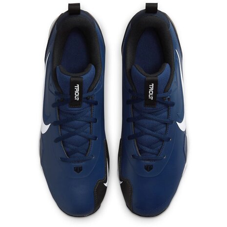 Nike Trout 9 Navy Low Rubber Cleats