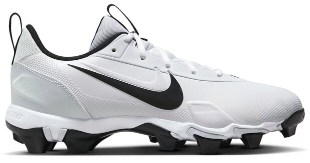 Nike Trout 9 White Low Rubber Cleats