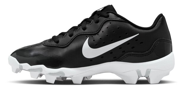 Nike Huarache 4 Black Low Rubber Cleats