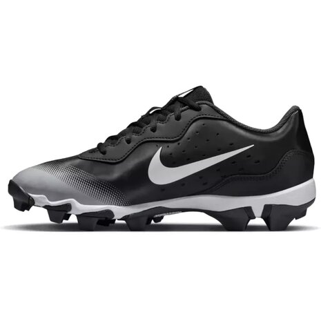 Nike Huarache 4 Black/Grey Low Rubber Cleats