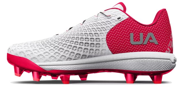 Under Armour Glyde 2 MT Scarlet Low Rubber Cleats