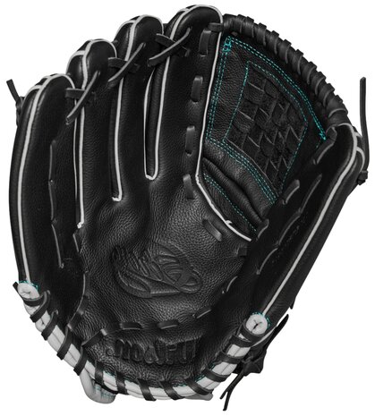Wilson A500 Siren 12" All-Round Glove Black/Teal LHT