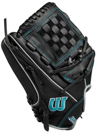 Wilson A500 Siren 12" All-Round Glove Black/Teal LHT