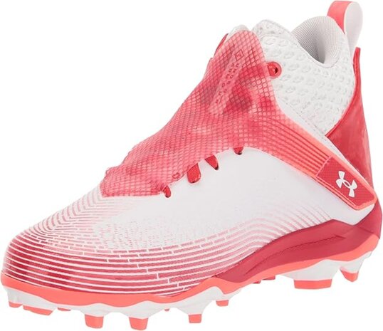 Under Armour Highlight Hammer Scarlet High Rubber Cleats