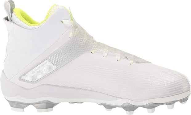 Under Armour Highlight Hammer White High Rubber Cleats