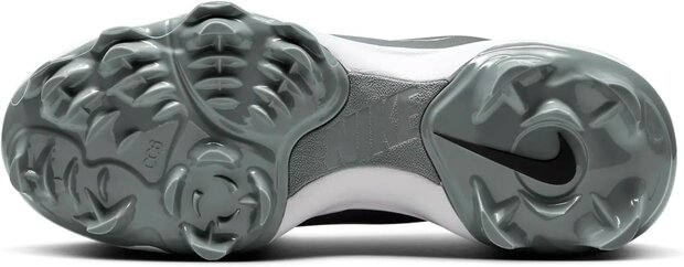 Nike Hyperdiamond 4 Pro Dark Grey Low Rubber Cleats