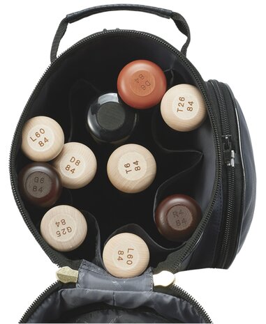 SSK ProEdge Bat Bag (For 10 Bats) Navy/White