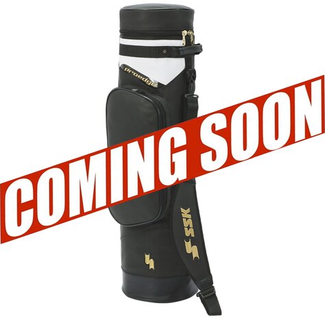 SSK ProEdge Bat Bag (For 10 Bats) Black/White