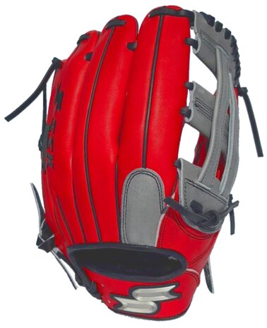 SSK Pro Custom 12.5" Outfield Glove Red/Grey/Black RHT