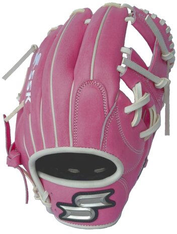 SSK Pro Custom 11.5" Infield Glove Pink/White RHT