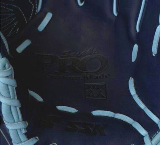 SSK Pro Custom 11.75" Pitcher/Infield Glove Navy/Colombia Blue RHT